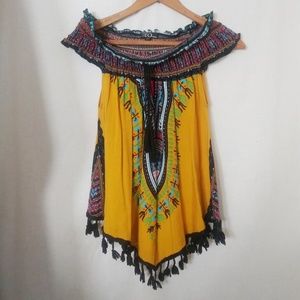 🌹Off-shoulder sleeveless top